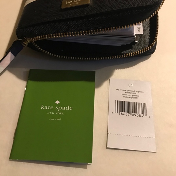 Kate Spade ZIP Around Organizer brand new. Never used. With tags. - Picture 9 of 10